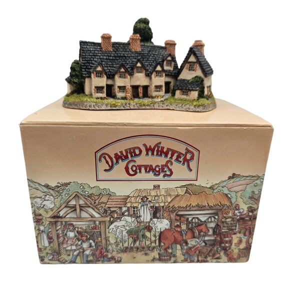 Vintage David Winter Cottages 1985 Craftsman Cottages House - Picture 1 of 4